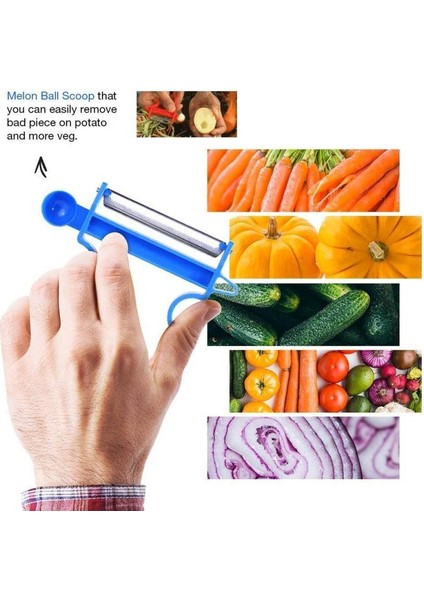 1 Adet Pembe Tarzı 3 Adet Sihirli Paslanmaz Çelik Üçlü Soyucu Seti Çok Işlevli Soyma Bıçağı Ev Mutfak Soyucu Julienne Kesici Rende Araçları (Yurt Dışından) fiyatları