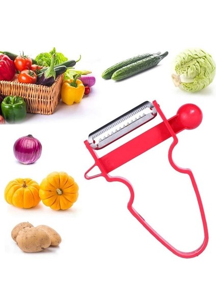 1 Adet Pembe Tarzı 3 Adet Sihirli Paslanmaz Çelik Üçlü Soyucu Seti Çok Işlevli Soyma Bıçağı Ev Mutfak Soyucu Julienne Kesici Rende Araçları (Yurt Dışından) indirimleri