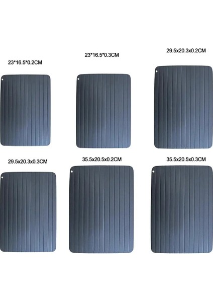23X16.5X0.2CM Stili 1 Adet Buz Çözme Tepsisi Gıda Et Domuz Eti Dondurulmuş Dakikada Çözülme Mutfak Buz Çözme Araçları Buz Çözme Tepsisi Mutfak Gadget Aracı (Yurt Dışından) indirimleri