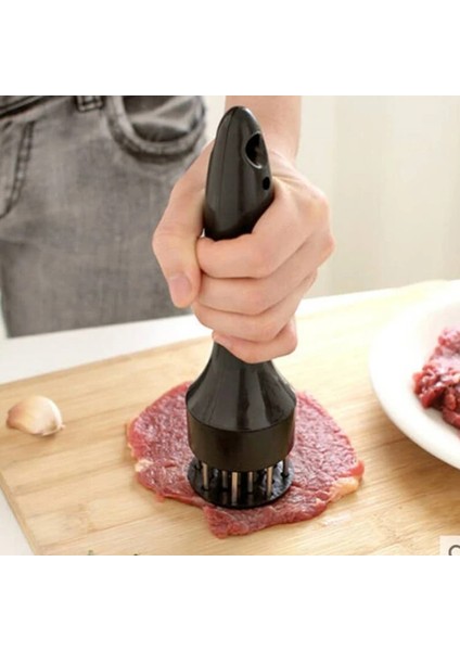 Kt Stili 1 Adet Mutfak Gadget Et Tenderizer Iğne Biftek Pirzola Gevşek Ev Çekiç Gıda Pişirme Et Paslanmaz Çelik Aracı 19X5 cm (Yurt Dışından)