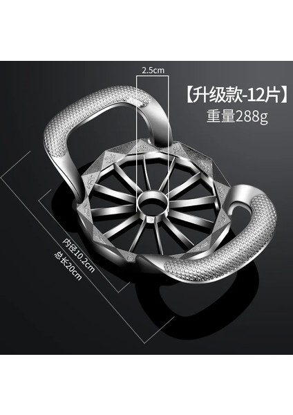 2 Tablet Stili Yüksek Li Çinko Alaşımlı Elma Kesme Mutfak Aleti Meyve Kesici Elma Dilimleme Meyve Kesici Karot Aleti Mutfak Aletleri Aksesuarları (Yurt Dışından)