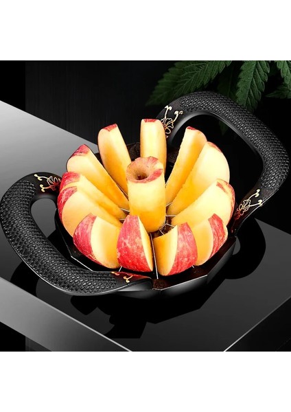 2 Tablet Stili Yüksek Li Çinko Alaşımlı Elma Kesme Mutfak Aleti Meyve Kesici Elma Dilimleme Meyve Kesici Karot Aleti Mutfak Aletleri Aksesuarları (Yurt Dışından) fırsatları