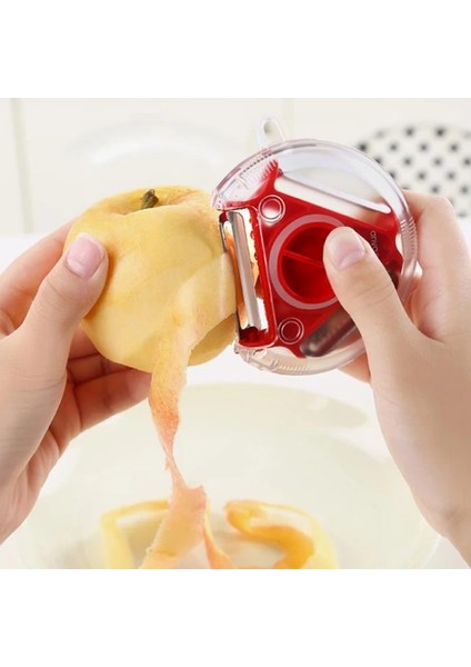 2 Adet Stil Soyucu Multi Üçlü Soyucu Set Dilimleyici Paslanmaz Çelik Soyucu Parçalayıcı Jülyen Kesici Çoklu Soyucu Bıçak Zesters Rende Mutfak Aleti (Yurt Dışından) indirimleri