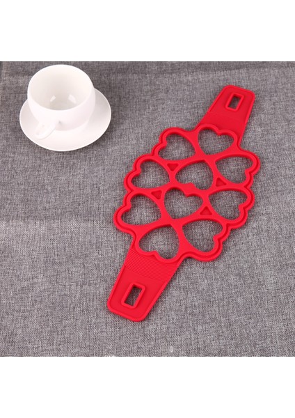 No.9 Tarzı Yumurta Gözleme Makinesi Yapışmaz Pişirme Aracı Yuvarlak Kalp Gözleme Makinesi Yumurta Ocak Tavası Flip Yumurta Halka Kalıp Mutfak Pişirme Omlet Kalıbı (Yurt Dışından)