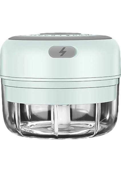 100ML Yeşil Stil 100MLML Taşınabilir Elektrikli Mini Sarımsak Doğrayıcı Gıda Doğrayıcı USB Kıyma Öğütücü Sarımsak Biber Sebze Kuruyemiş (Yurt Dışından)