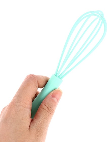 Beyaz Stil 1 Adet Mutfak Silikon Çırpma Kaymaz Kolay Temizlenebilir Yumurta Çırpıcı Süt Köpürtücü Mutfak Gereçleri cm Yumurta Çırpıcı Aracı (Yurt Dışından)