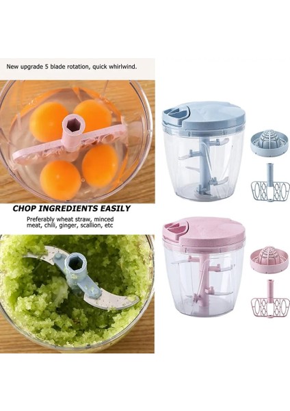 Pembe Tarzı Manuel Yemek Doğrayıcı Buğday Samanı Paslanmaz Çelik Ip Sebze Meyve Kuruyemiş Soğan Kıyma Blender Parçalayıcı Mutfak Robotları (Yurt Dışından) indirimleri