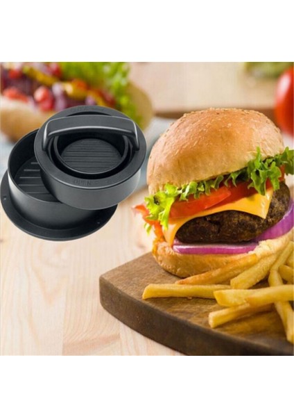 Mutfak Yuvarlak Burger Presi Hamburger Makinesi Hamburger Presi Hamburger Et Sığır Eti Izgara Burger Presi Patty Maker Kalıp (Yurt Dışından)
