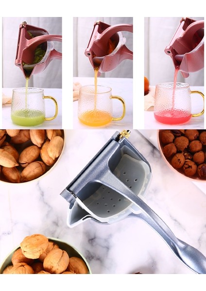 Gümüş Tarzı Çok Fonksiyonlu Manuel Portakal Sıkacağı Limon Nar Suyu Sıkacağı Basınçlı Meyve Sıkacağı Basın Ev (Yurt Dışından) indirimleri