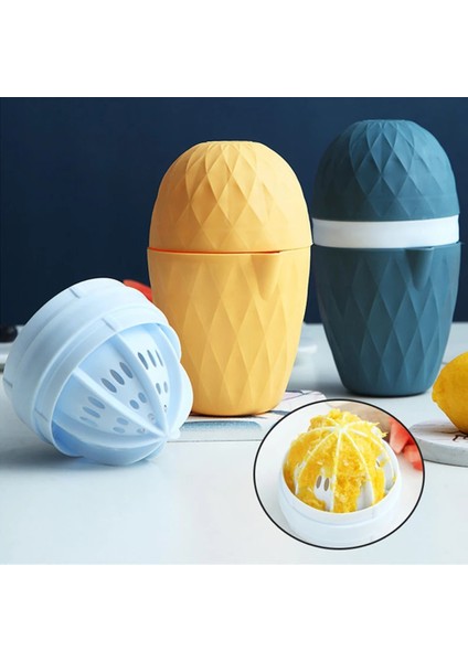 Yeşil Stil Manuel Sıkacağı Limon Portakal Narenciye Blender Mikser Yeniden Kullanılabilir Çaba Tasarrufu Sağlayan Mini Taşınabilir Blender Sıkacağı Mutfak Aksesuarları (Yurt Dışından)