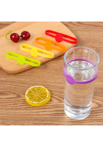 6 Adet Tarzı Silikon Şarap Bardağı Cam Işaretleyiciler Parti Kadeh Şarap Içme Kupası Ev Bar Mutfak Aracı Aksesuarları Için Işaretleme Etiketleri (Yurt Dışından) indirimleri