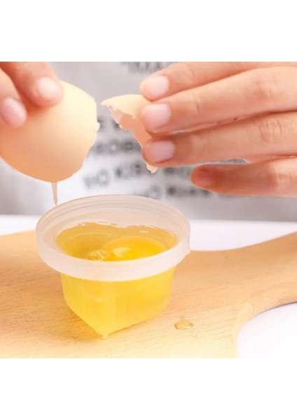 Pembe Tarzı Set Sevimli Yumurta Kazanı Plastik Yumurta Avcısı Seti Mutfak Yumurta Pişirici Araçları Kapaklı Yumurta Kalıbı Formu Fırçalı Gözleme Makinesi (Yurt Dışından)