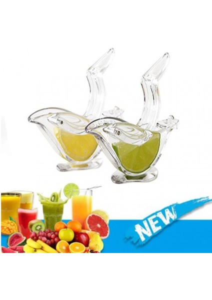 02 100 Ağ Stili 1 Bilgisayar 1 Adet Manuel Sıkacakları Şeffaf Akrilik Limon Klipsi Plastik Saplı El Basınçlı Meyve Sıkacağı Limon Sıkacağı Manuel Mutfak Robotları (Yurt Dışından)