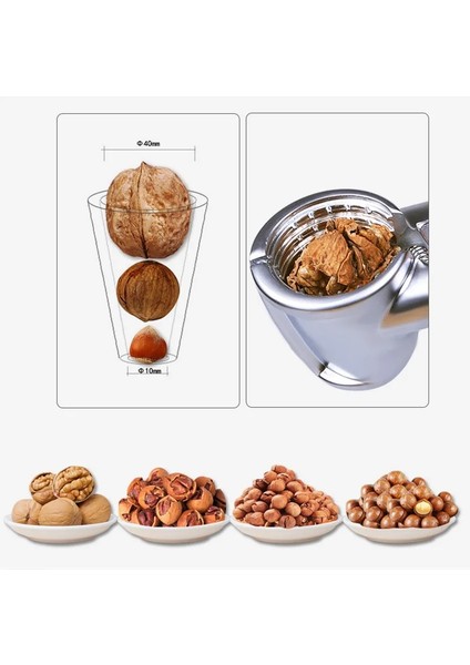 C Stili Çinko Alaşımlı Fındıkkıran Sheller Çatlak Badem Ceviz Cevizli Fındık Fıstık Somun Mutfak Somunu Sheller Klip Aracı Kelepçe Pense Kraker (Yurt Dışından) fiyatları