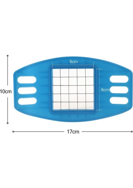 Otato Cips Kesici Paslanmaz Çelik Sebze Kare Dilimleme Kesme Cihazı Kesilmiş Patates Kızartması Mutfak Aleti Patates Kızartması Kesiciler Meyve (Yurt Dışından) fırsatları