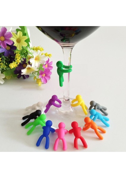 Bir Stil Silikon Işaretleyici Set Şarap Cam Tanıyıcı Etiket Içme Cam Kimlik Etiketleri Parti Barware Aksesuar F8Y2 Için Etiket Işaretleri (Yurt Dışından) modelleri