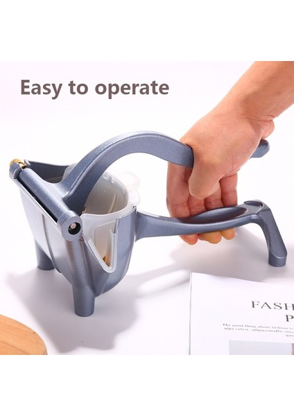 Mavi Stil Çok Fonksiyonlu Manuel Portakal Sıkacağı Limon Nar Suyu Sıkacağı Basınçlı Meyve Sıkacağı Basın Ev (Yurt Dışından) fiyatları