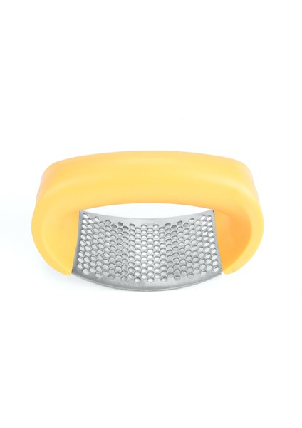 Sarı Stil 1 Adet Manuel Sarımsak Presi Paslanmaz Çelik Mutfak Baskı Çok Fonksiyonlu Ev Cihazı Sarımsak Öğütme Chopper Pişirme Aracı (Yurt Dışından)