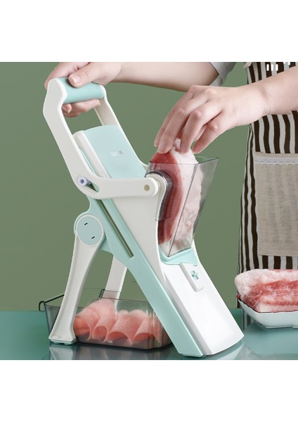 5'i 1 Arada Stil 5-In-1 Sebze Kesici Çok Fonksiyonlu Dilimleme Patates Soyucu Havuç Rende Doğrama Bıçakları Dilimleme Parçalayıcı Doğrayıcı Mutfak Aletleri (Yurt Dışından)
