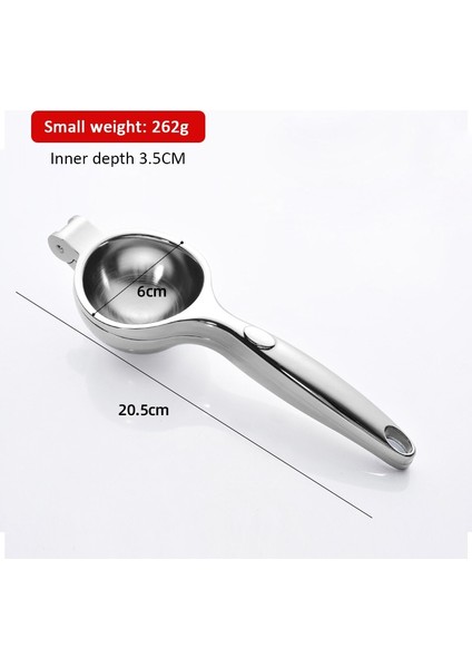 Küçük Stil Manuel Meyve Sıkacağı Paslanmaz Çelik El Basınçlı Suyu Nar Portakal Limon Şeker Kamışı Sıkacağı Mutfak Sıkacağı Aracı (Yurt Dışından)