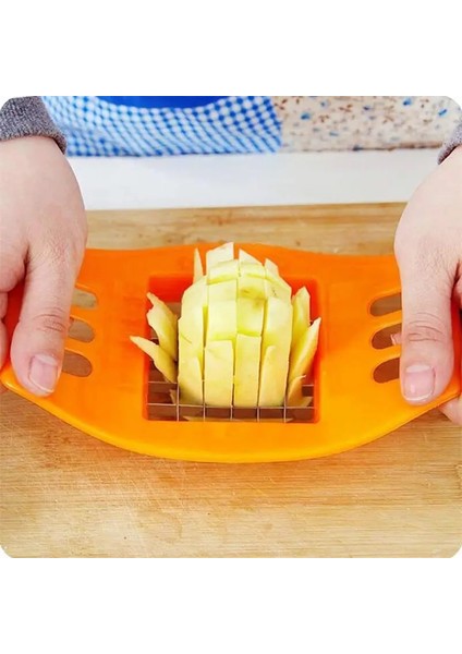 Rastgele Renk Stili 1 Adet Patates Dilimleyici Talaş Kesici Kıyıcı Sebze Kesme Meyve Kızartma Cips Kesme Aracı Ev Pişirme Mutfak Aksesuarları (Yurt Dışından) fırsatları
