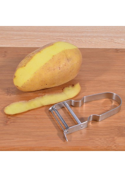 Paslanmaz Çelik Soyma Bıçağı Meyve Soyucu Yaratıcı Ev Meyve U-Şekilli Elma Patates Planya Planya (Yurt Dışından) fiyatları