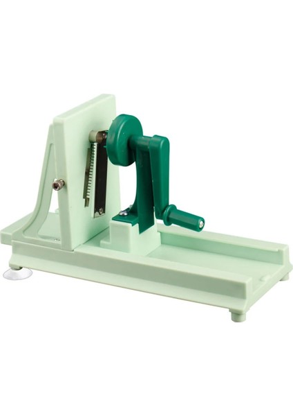 Açık Yeşil Tarzı Manual Vegetable Cutter Slicer Kitchen Accessories Multifunctional Round Mandoline Slicer Potato Cheese Kitchen Gadgets (Yurt Dışından)