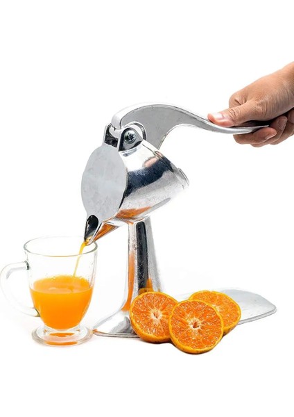 Paslanmaz Çelik Manuel Meyve Sıkacağı Narenciye Limon Portakal El Basın Sıkacağı Mutfak Taşınabilir Sıkacağı Makinesi Gadget Araçları (Yurt Dışından)