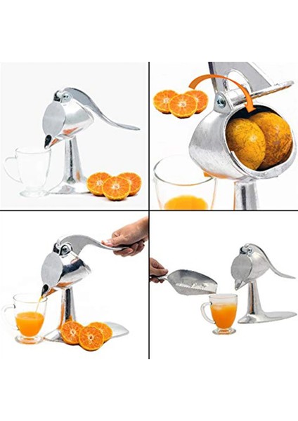 Paslanmaz Çelik Manuel Meyve Sıkacağı Narenciye Limon Portakal El Basın Sıkacağı Mutfak Taşınabilir Sıkacağı Makinesi Gadget Araçları (Yurt Dışından) fırsatları