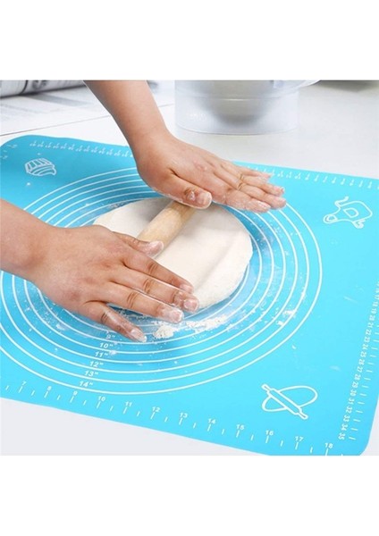 Yeşil-3pcs-Set Tarzı Silikon Pişirme Paspasları Levha Pizza Hamur Yapışmaz Maker Tutucu Pasta Mutfak Aksesuarları Pişirme Araçları Gereçler Bakeware Aletler (Yurt Dışından) indirimleri