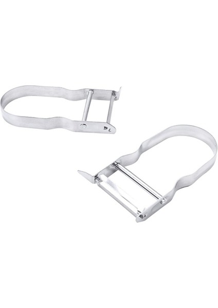 Paslanmaz Çelik Soyma Bıçağı Meyve Soyucu Yaratıcı Ev Meyve U-Şekilli Elma Patates Planya Planya (Yurt Dışından) modelleri