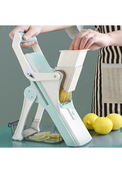 Type3-Kırmızı Stil 5 1 Sebze Kesici Manuel Sebze Dilimleme Öğütücüler Patates Havuç Rende Doğrayıcı Meyve Dilimleme Mutfak Aksesuarları Aracı (Yurt Dışından) indirimleri