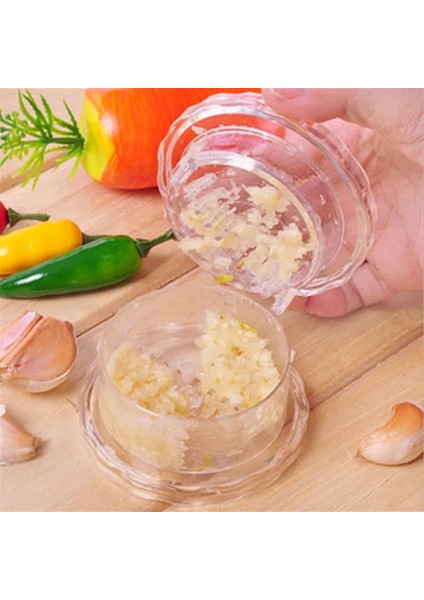 Şeffaf Stil 1 Adet Çok Fonksiyonlu Sarımsak Presi Kesme Sarımsak Paslanmaz Çelik Rastgele Renk Pişirme Araçları Mutfak Aksesuarları (Yurt Dışından)