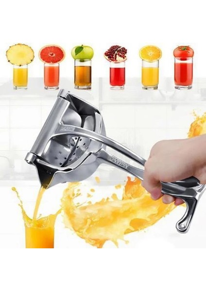 B Tarzı Meyve Araçları Manuel Suyu Sıkacağı Alüminyum Alaşımlı El Basınçlı Sıkacağı Nar Portakal Limon Sıkacağı Mutfak Aracı Aksesuarları (Yurt Dışından) fırsatları
