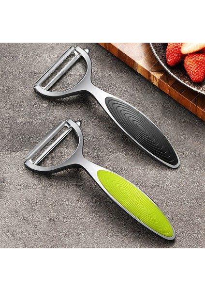 2 Adet Düz Tırtıklı Stil Paslanmaz Çelik Çok Fonksiyonlu Sebze Soyucu Julienne Kesici Soyucu Patates Havuç Meyve Sebze Araçları Mutfak Aksesuarları (Yurt Dışından) fiyatları