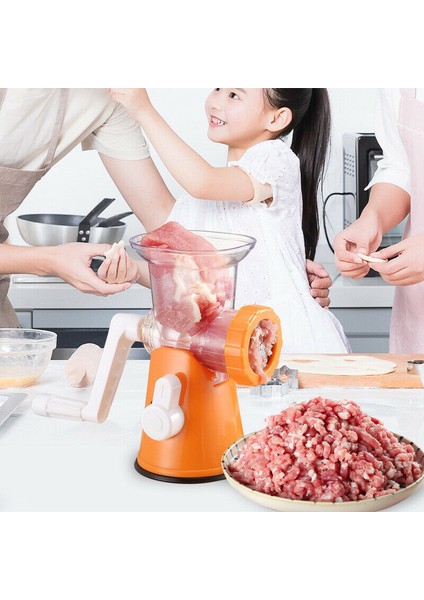 Turuncu Tarzı Çok Işlevli Güçlü Kıyma Makinesi Çok Işlevli Manuel Gıda Kesici Işlemci Blender Manuel Kıyma Makinesi Aletler Kıyıcı (Yurt Dışından) modelleri