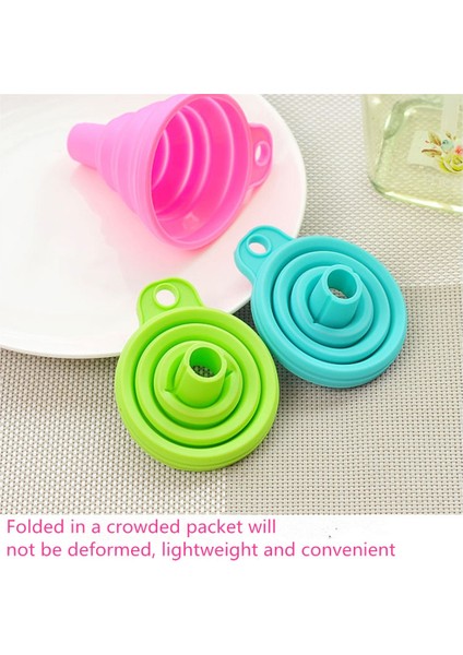 Sarı Stil Chasanwan 1 Adet Mini Silikon Jel Katlanabilir Katlanabilir Stil Huni Hazne Mutfak Pişirme Araçları Mutfak Eşyaları Mutfak Aksesuarları (Yurt Dışından) indirimleri