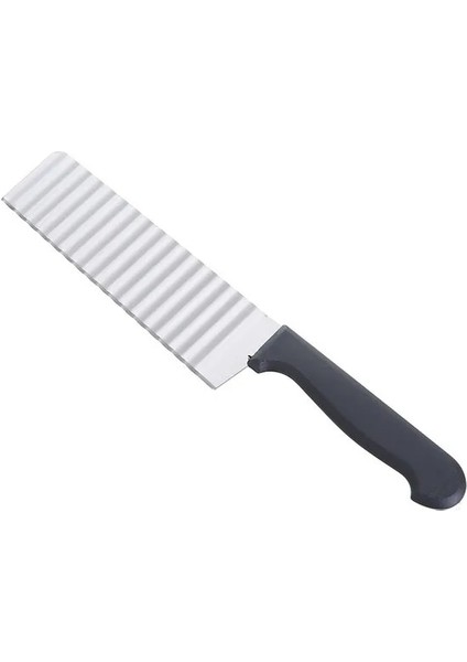 Dilimleme Bıçağı Stili Paslanmaz Çelik Patates Cipsi Dilimleme Hamur Sebze Meyve Kırışık Dalgalı Dilimleme Bıçağı Patates Kesici Doğrayıcı Fransız Fry Maker Araçları (Yurt Dışından)