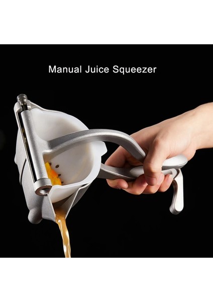 Manuel Meyve Suyu Sıkacağı Alüminyum Alaşımlı El Basınçlı Sıkacağı Nar Portakal Limon Şeker Kamışı Suyu Taze Suyu (Yurt Dışından)
