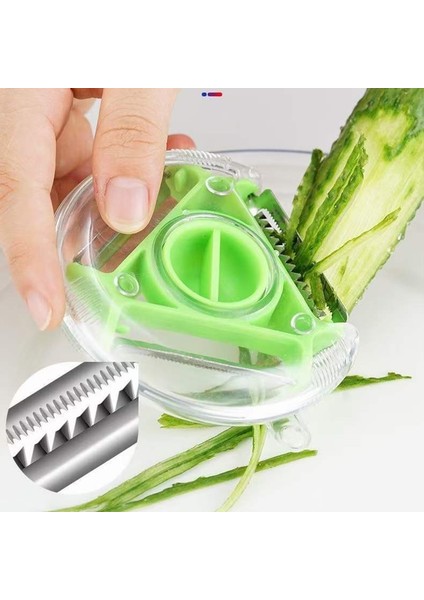 Yeşil Kırmızı Stil Magic Trio Soyucu Set Dilimleme Paslanmaz Çelik Soyucu Parçalayıcı Jülyen Kesici Çoklu Soyma Bıçağı Zesters Rende Mutfak Aleti (Yurt Dışından) indirimleri