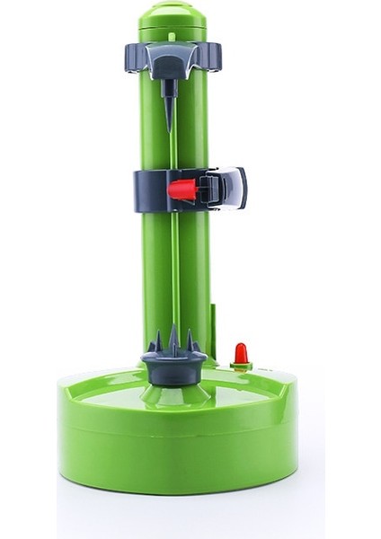 Yeşil Stil Ev Mutfak Çok Işlevli Paslanmaz Çelik Elektrikli Soyucu Otomatik Meyve Sebzeleriiki Yedek Bıçaklı Patates Soyma Makinesi (Yurt Dışından)