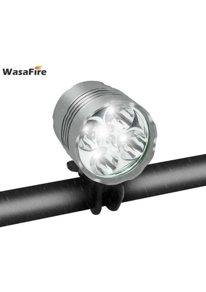 Lamba 6400 Kafa Bandı Stili Wasafire 7000LM 5* Xml T6 LED Bisiklet Işık Bisiklet Kafa Lambası Bisiklet Far Mtb Ön Işık + Pil Paketi + 8.4V Şarj Cihazı (Yurt Dışından)