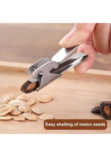 1 Adet Stil Yaratıcılık Çok Amaçlı Fındık Kırıcı Paslanmaz Çelik Fındık Kraker Kabuğu Ayçiçeği Çekirdeği Karpuz Çekirdeği Fıstık Fıstık Vb (Yurt Dışından) modelleri