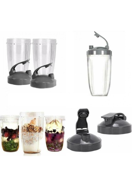 18OZ Tarzı Oz Plastik Şeffaf Meyve Sıkacağı Fincan Kupa Değiştirme Için Nutrı Mutfak Yemek Barı Mutfak Aletleri Aletler (Yurt Dışından) modelleri