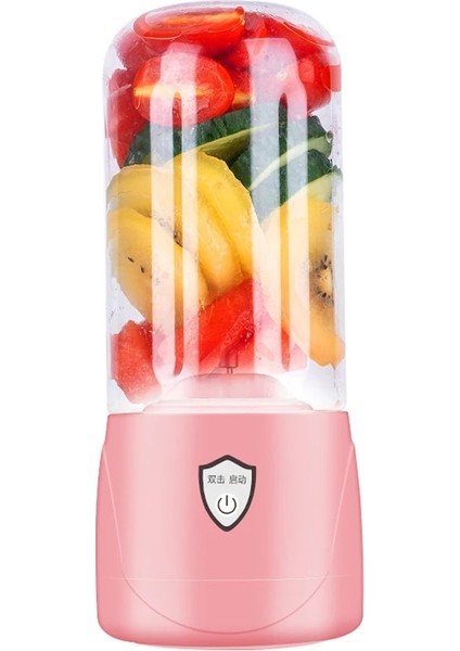 Pembe Tarzı 300 ml Mini Taşınabilir Sıkacakları Mikser Turuncu Meyve Smoothie USB Elektrikli Blender Mutfak Robotu Makinesi Sıkma Makinesi Fincan Mutfak (Yurt Dışından)