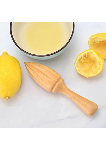 1 Adet Tarzı Ev Ahşap Limon Sıkacağı Mini El Basın Manuel Sıkacağı Meyve Portakal Suyu Sıkacağı Raybalar On Köşe Tasarım Mutfak Aracı (Yurt Dışından)