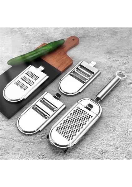 C Stili Çok Amaçlı Sebze Dilimleme Paslanmaz Çelik Rende Kesici Öğütücüler Soyucu Meyve Havuç Patates Rendesi Mutfak Aksesuarları (Yurt Dışından) fiyatları