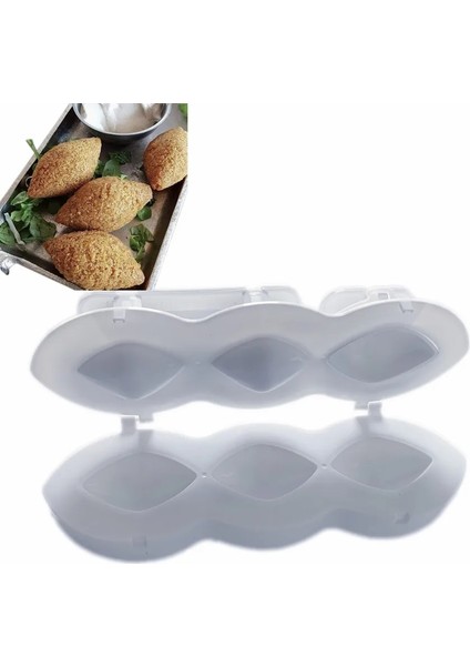 7cm Tarzı 2021 Yeni 7cm 5cm Köfte Makinesi Manuel Köfte Kalıp Içli Köfte Basın Kıyma Işlemcisi Kek Tatlılar Mutfak Aletleri Ev Pastası (Yurt Dışından)