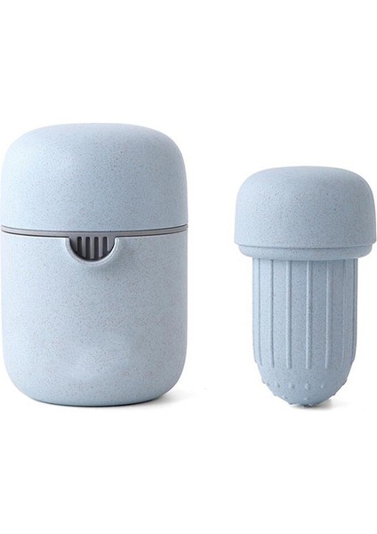 Mavi Stil 13,3 x 9,3 cm Manuel Limon Sıkacağı Mini Meyve Sıkacağı El Limon Portakal Narenciye Sıkacağı Kapasiteli Makine Meyve Sıkacağı Makinesi Parçalar (Yurt Dışından)