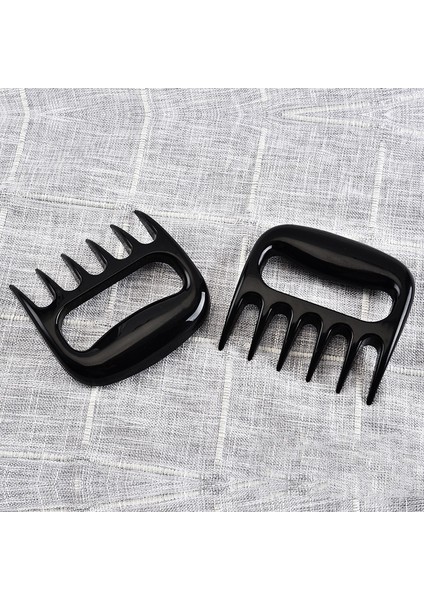 Kutu Tarzı ile 2 Adet Kulp Et Parçalayıcı Barbekü Çatalı Ayı Pençesi Et Ayırıcı Mutfak Yemek Çatalı Et Dilimleyici Barbekü Izgara Et Işleyici Mutfak (Yurt Dışından)
